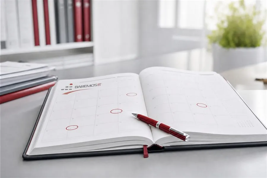 Terminmanagement Planungskalender mit Meilensteinterminen